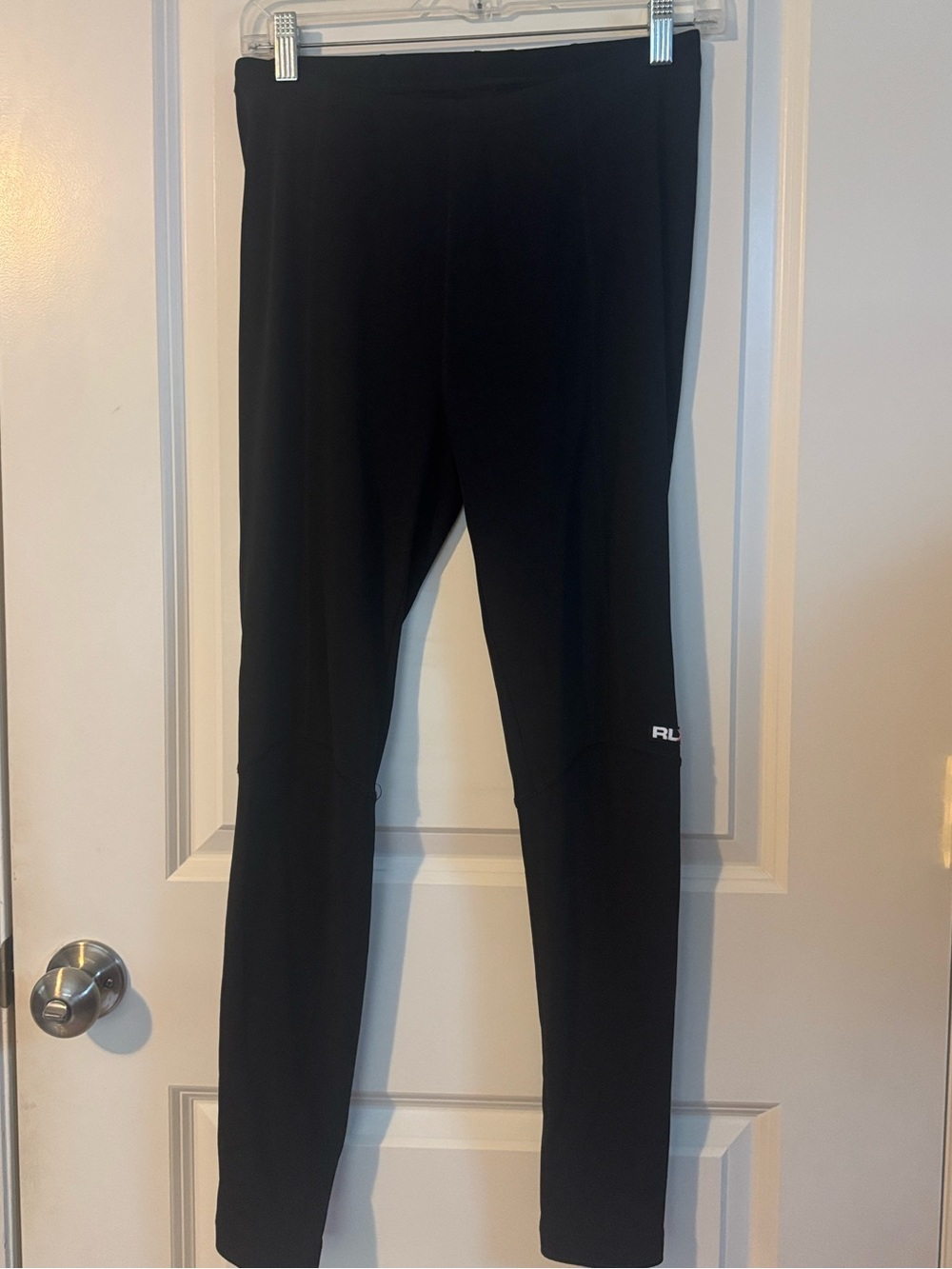 RLX polo sport black legging active wear workout bottom LG‎